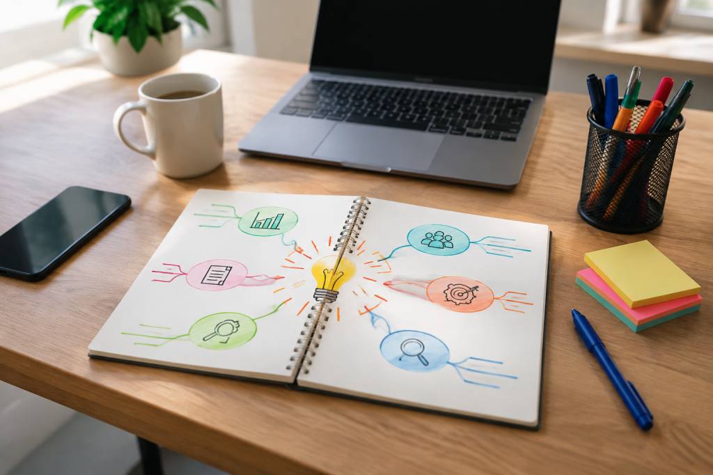 Formation carte mentale : méthodes et outils pour mieux organiser ses idées
